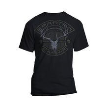 Load image into Gallery viewer, Spartan Camera Deer Skull T-Shirt In Black Tee - 0