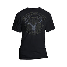 Load image into Gallery viewer, Spartan Camera Deer Skull T-Shirt In Black Tee - 0
