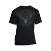 Spartan Camera Deer Skull T-Shirt In Black Tee - 0